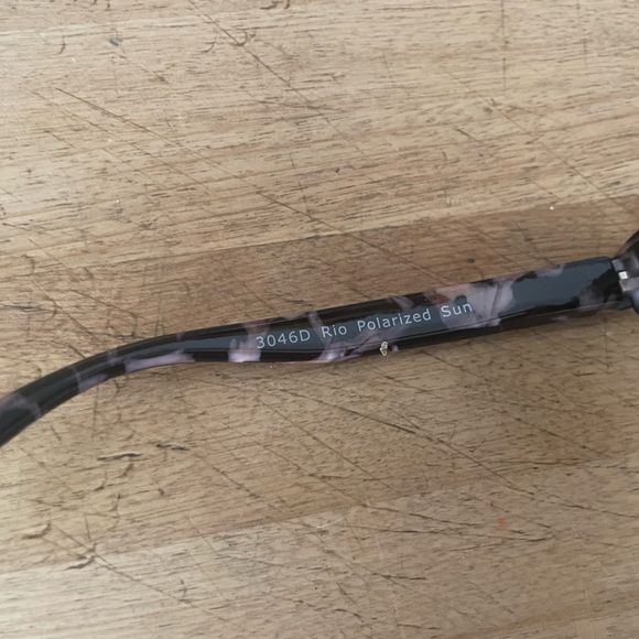 Polarized tortoise type sunglasses Rio style in fantastic shape like new - Picture 4 of 4